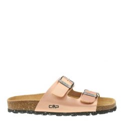 Klapki damskie CMP ECO THALITHA. Brązowe klapki CMP, bez wzorów, bez obcasa. W wyprzedaży za 139.99 zł.