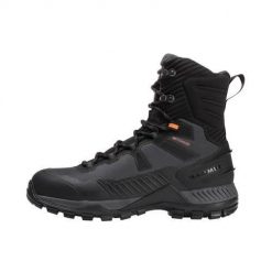 Buty trekkingowe damskie Mammut Blackfin Iii High. Czarne trekkingi Mammut, z materiału, za kostkę, trekkingowe. Za 989.00 zł.