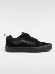 Vans Skórzane sneakersy "Knu Skool" w kolorze czarnym rozmiar: 39. Czarne trampki Vans, bez wzorów, bez zapięcia. Za 290.57 zł.