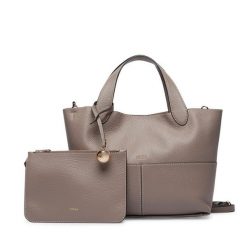 Torebka Furla. Szare torebki klasyczne Furla, bez wzorów, bez dodatków. Za 1,659.00 zł.