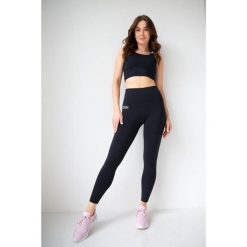 Legginsy z wysokim stanem do jogi i pilatesu 2skin Harmony black. Czarne legginsy 2SkIN, bez wzorów, z podwyższonym stanem. Za 219.00 zł.