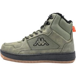 Buty miejskie sportowe do chodzenia Kappa SHAB FUR. Czarne obuwie sportowe Kappa, z materiału, bez zapięcia, trekkingowe. W wyprzedaży za 179.00 zł.