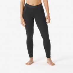 Legginsy trekkingowe damskie Simond MT500 merino. Czarne legginsy SIMOND, m, bez wzorów, z dzianiny. Za 179.99 zł.