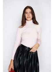 William de Faye Golf w kolorze jasnoróżowym rozmiar: 40. Różowe golfy William de Faye, bez wzorów, z kaszmiru, bez ramiączek. Za 130.99 zł.