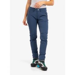Spodnie trekkingowe damskie Fjallraven Bergtagen Stretch Trousers. Niebieskie spodnie sportowe Fjällräven, na lato, m, bez wzorów, trekkingowe. Za 760.99 zł.