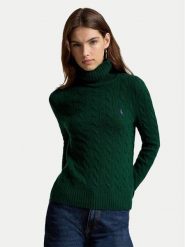 Polo Ralph Lauren Golf 211888686500 Zielony ciemny Regular Fit. Zielone golfy Polo Ralph Lauren, s, bez wzorów, z wełny, bez ramiączek. Za 1,199.00 zł.