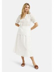 Milano Italy Bluzka w kolorze białym rozmiar: 34. Białe bluzki Milano Italy, bez wzorów, z bawełny, bez kołnierzyka, bez ramiączek. Za 173.99 zł.