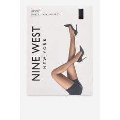 Rajstopy Nine West. Czarne rajstopy i pończochy Nine West, bez wzorów. Za 19.99 zł.