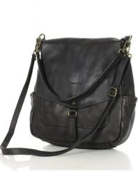 Shopperka skórzana MARCO MAZZINI czarna v187f. Czarne shopper bez wzorów, ze skóry, na ramię, bez dodatków. Za 569.05 zł.