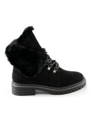 Sixth Sens Botki w kolorze czarnym rozmiar: 40. Czarne botki Sixth Sens, bez wzorów, z materiału, bez obcasa, bez zapięcia. Za 90.29 zł.