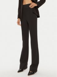 Pinko Spodnie materiałowe Solopaca 102851 A0HC Czarny Regular Fit. Czarne spodnie materiałowe Pinko, bez wzorów, z materiału. Za 339.99 zł.