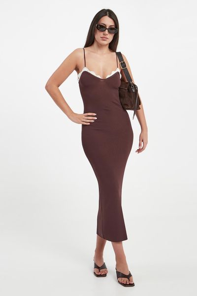 Sukienka bodycon Leccio MARELLA. Sukienki Marella, s, bez wzorów, bez kołnierzyka, bez ramiączek, bodycon. Za 1,189.00 zł.