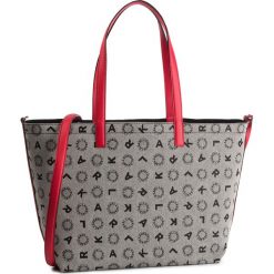 Torebka KARL LAGERFELD - 91KW3019 Czarny Szary. Czarne torebki klasyczne KARL LAGERFELD, bez wzorów, z materiału, bez dodatków. W wyprzedaży za 499.00 zł.