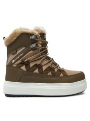 Alpine Pro Śniegowce Ikeda brLBTD537910 Brązowy. Brązowe trapery i śniegowce Alpine Pro, z materiału. Za 439.99 zł.