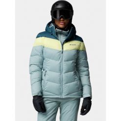 Kurtka Narciarska Damska Columbia Abbott Peak II. Niebieskie kurtki sportowe Columbia, na zimę, bez wzorów, bez kaptura, narciarskie. Za 999.00 zł.