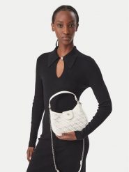 Guess Torebka J6BZ34 W4046 Biały. Białe torebki klasyczne Guess, z aplikacjami, bez dodatków. Za 294.99 zł.