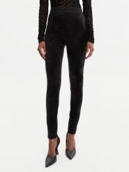 Versace Jeans Couture Legginsy 79HAC101 J0241 Czarny Slim Fit. Czarne legginsy Versace Jeans Couture, bez wzorów, z jeansu. Za 709.99 zł.