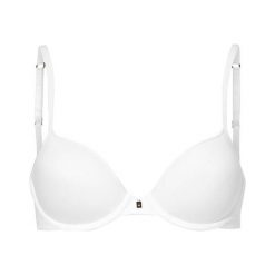 Triumph Biustonosz z fiszbinami Body Make-Up Essentials biały female biały 70A. Białe bielizna sportowa Triumph, bez wzorów, z mikrofibry. Za 149.00 zł.