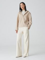 OPUS Kurtka przejściowa w kolorze beżowym rozmiar: 42. Brązowe kurtki Opus, bez wzorów, z wełny, bez kaptura. Za 291.25 zł.