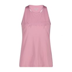 Damski tank top CMP. Czerwone topy CMP, xl, bez wzorów, bez kołnierzyka, bez ramiączek. Za 192.00 zł.