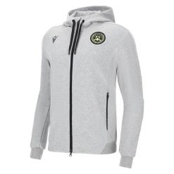 Bluza z kapturem i zamkiem błyskawicznym Udinese 22/2023 Travel. Szare bluzy Macron, xl, bez wzorów, z bawełny, z kapturem. Za 298.00 zł.