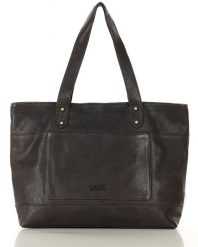 Torebka skórzana shopper damski z przegródkami - MARCO MAZZINI brąz czekolada. Shopper bez wzorów, ze skóry, bez dodatków. Za 468.99 zł.