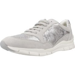 Buty GEOX D SUKIE Szary. Szare trekkingi Geox, ze skóry, trekkingowe. Za 321.99 zł.