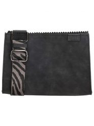 ZEBRA Torebka "Merel" w kolorze antracytowym - 25 x 17 x 7 cm rozmiar: onesize. Czarne torby na ramię ZEBRA, bez wzorów, z materiału, na ramię, bez dodatków. Za 123.25 zł.