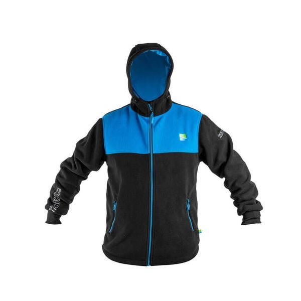 Wodoodporna bluza z kapturem Preston. Czarne bluzy PRESTON INNOVATIONS, bez wzorów, z polaru, z kapturem. Za 415.00 zł.