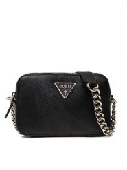 Guess Torebka Noelle (ZG) HWZG78 79140 Czarny. Czarne listonoszki Guess, z aplikacjami, ze skóry, bez dodatków. Za 379.99 zł.