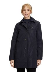 Betty Barclay Płaszcz zimowy w kolorze granatowym rozmiar: 38. Niebieskie płaszcze Betty Barclay, na zimę, bez wzorów, z puchu, bez kaptura. Za 274.10 zł.