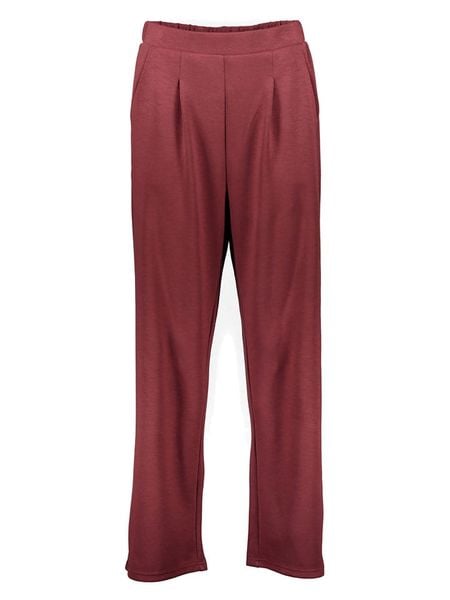 Vero Moda Spodnie w kolorze brązowoczerwonym rozmiar: M. Brązowe spodnie materiałowe Vero Moda, m, bez wzorów, z materiału. Za 62.90 zł.