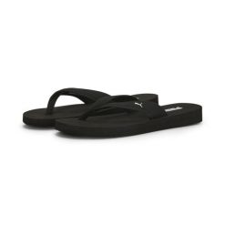 JAPONKI damskie PUMA 389106-01 czarne klapki piankowe na lato 38. Białe klapki Puma, bez wzorów, z materiału, bez obcasa. Za 132.24 zł.