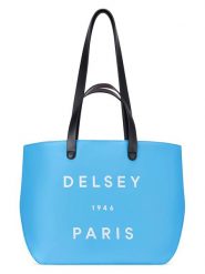 Delsey Torebka "Croisiere" w kolorze błękitnym - 37 x 26 x 20 cm rozmiar: onesize. Niebieskie torby na ramię Delsey, bez wzorów, z materiału, na ramię, bez dodatków. Za 211.81 zł.