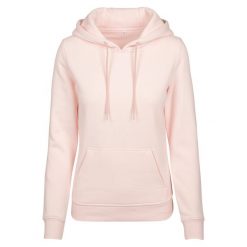 Damska Bluza Z Kapturem. Czerwone bluzy BUILD YOUR BRAND, xl, bez wzorów, z kapturem. Za 158.99 zł.