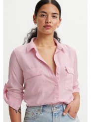 Levi's Bluzka w kolorze jasnoróżowym rozmiar: S. Różowe bluzki Levi's®, s, bez wzorów, z lyocellu, bez kołnierzyka, bez ramiączek. Za 144.58 zł.