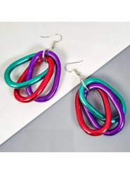 LA CHIQUITA Posrebrzane kolczyki rozmiar: onesize. Czerwone kolczyki LA CHIQUITA, posrebrzane, z zapięciem typu bigiel. Za 89.95 zł.