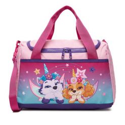Torba weekendowa Paw Patrol. Czerwone torby podróżne Paw Patrol, bez wzorów. Za 89.99 zł.