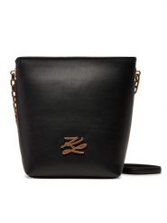 KARL LAGERFELD Torebka A2W30201 Czarny. Czarne listonoszki KARL LAGERFELD, bez wzorów, ze skóry, bez dodatków. Za 669.99 zł.