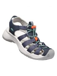 Keen Sandały "Astoria West" w kolorze szarym do wody rozmiar: 37. Szare sandały Keen, bez wzorów, z gumy, bez obcasa, na płaskiej podeszwie, bez zapięcia. Za 130.81 zł.