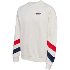 Bluza Hummel hmlOVERSIZED. Białe bluzy Hummel, s, bez wzorów, z materiału, bez kaptura. Za 226.85 zł.