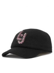 Liu Jo Czapka z daszkiem TF6236 MA28S Czarny. Czarne czapki Liu Jo, bez wzorów. Za 339.99 zł.