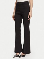 Rinascimento Spodnie materiałowe CFC0130135003 Czarny Flare Fit. Czarne spodnie materiałowe Rinascimento, m, bez wzorów, z materiału. Za 469.99 zł.