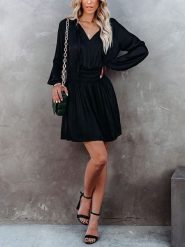 LA Angels Sukienka w kolorze czarnym rozmiar: M. Czarne sukienki LA Angels, m, bez wzorów, bez kołnierzyka, bez ramiączek, mini. Za 174.02 zł.