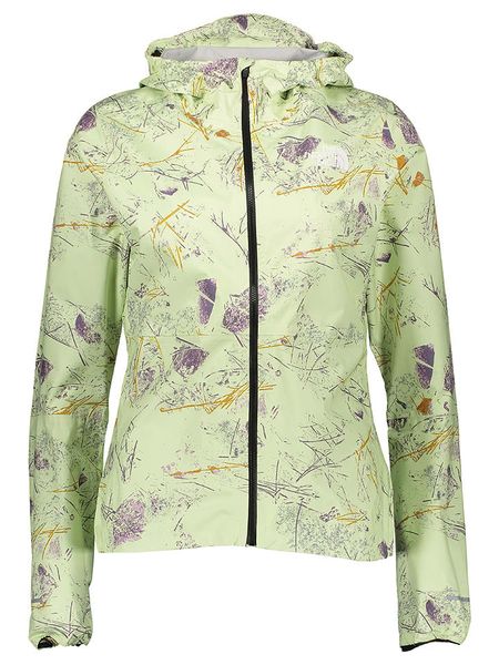 The North Face Kurtka w kolorze zielono-fioletowym do biegania rozmiar: S. Różowe kurtki sportowe The North Face, s, bez wzorów, bez kaptura, do biegania. Za 394.38 zł.