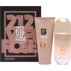 Carolina Herrera 212 VIP Rose Zestaw dla kobiet EDP 80ml + Balsam do ciała 100ml. Balsamy i kremy do ciała Carolina Herrera. Za 287.13 zł.