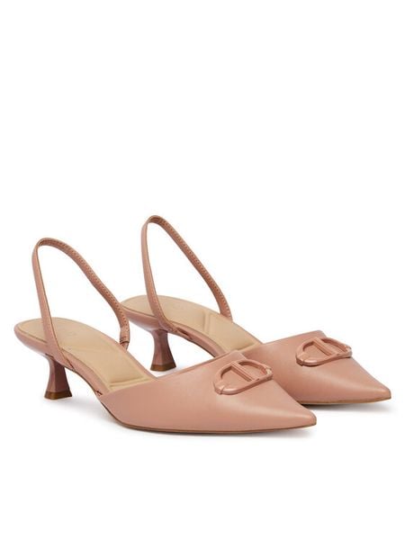 Aldo Sandały Delicate 13918886 Beżowy. Brązowe sandały Aldo, bez wzorów, ze skóry, bez obcasa, na szpilce, bez zapięcia. Za 267.99 zł.