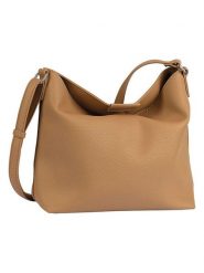 Tom Tailor Torebka w kolorze jasnobrązowym - 32 x 25 x 11 cm rozmiar: onesize. Brązowe torby na ramię Tom Tailor, bez wzorów, z materiału, na ramię, bez dodatków. Za 122.96 zł.
