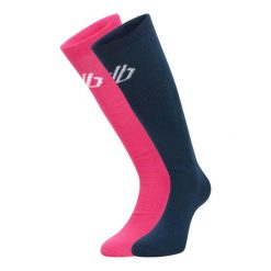 Skarpetki Unisex Dla Dorosłych 2pak. Czerwone skarpety Dare 2b, bez wzorów, z elastanu. Za 51.99 zł.
