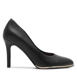 Szpilki Clara Barson. Czarne szpilki Clara Barson, bez wzorów, bez obcasa, na szpilce, bez zapięcia. Za 119.99 zł.